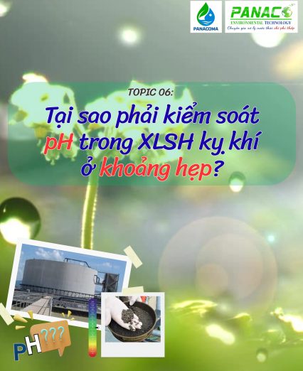 pH trong xử lý sinh học kỵ khí