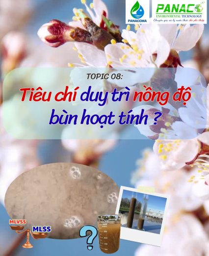 Duy trì nồng độ bùn hoạt tính